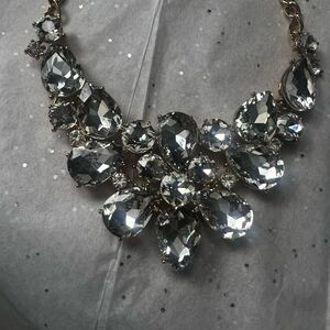 Paparazzi Signature Piece Rhinestone Necklace & Earring Set